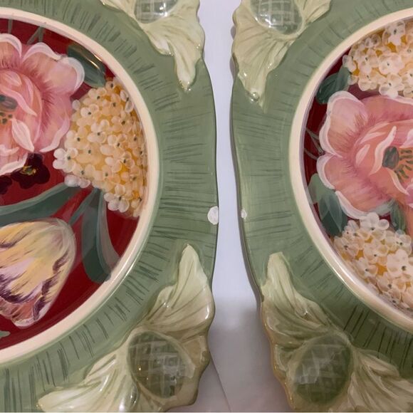 COPY - Certified International Pamela Gladding Dinner Plate Hand Painted Floral… - Picture 11 of 11